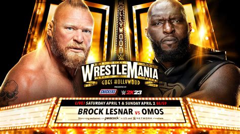 brock lesnar vs omas.